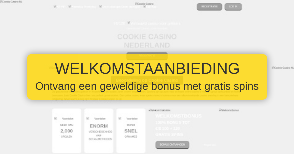 Cookie Casino Nederland - KSA vergund online casino